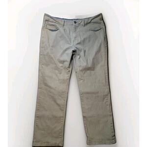 Flag and Anthem Men's Khaki Beige Pants Size 36x30 Relaxed Fit Dress Preppy Y2K